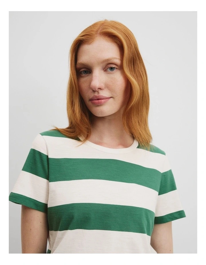 Non Iron Blue & White Fine Stripe Tailored Fit - Short Sleeve Shirt Cfsre002 B04 - Foto 2