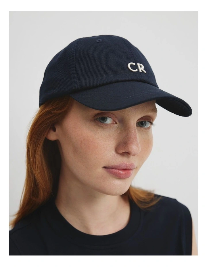 Cr Logo Cap in Navy image 2