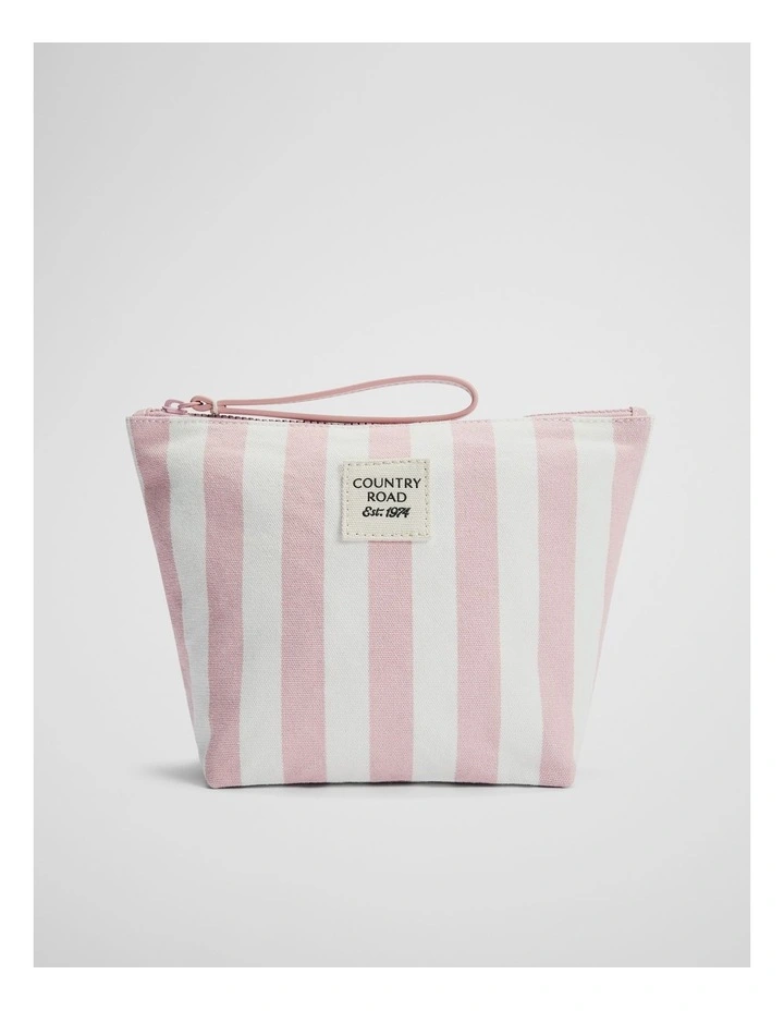 Australian Cotton Classic Tri Cosmetic Case in Soft Musk image 1