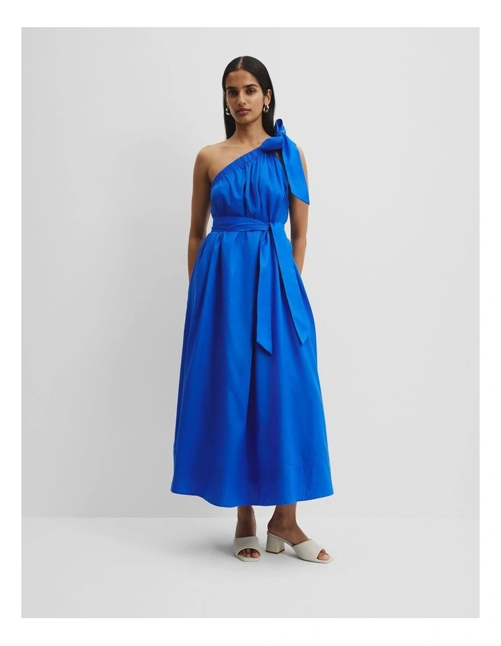 Trapeze Maxi Dress in Marine image 2