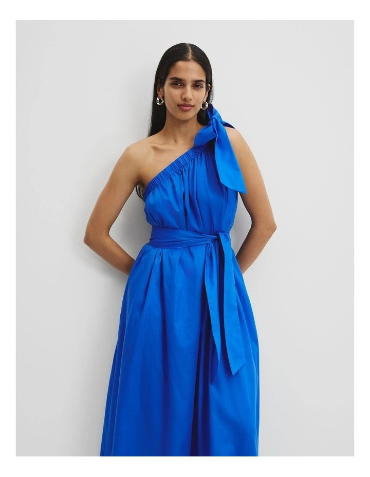 Trapeze Maxi Dress in Marine image 3