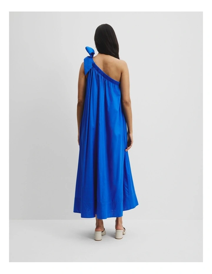 Trapeze Maxi Dress in Marine image 4
