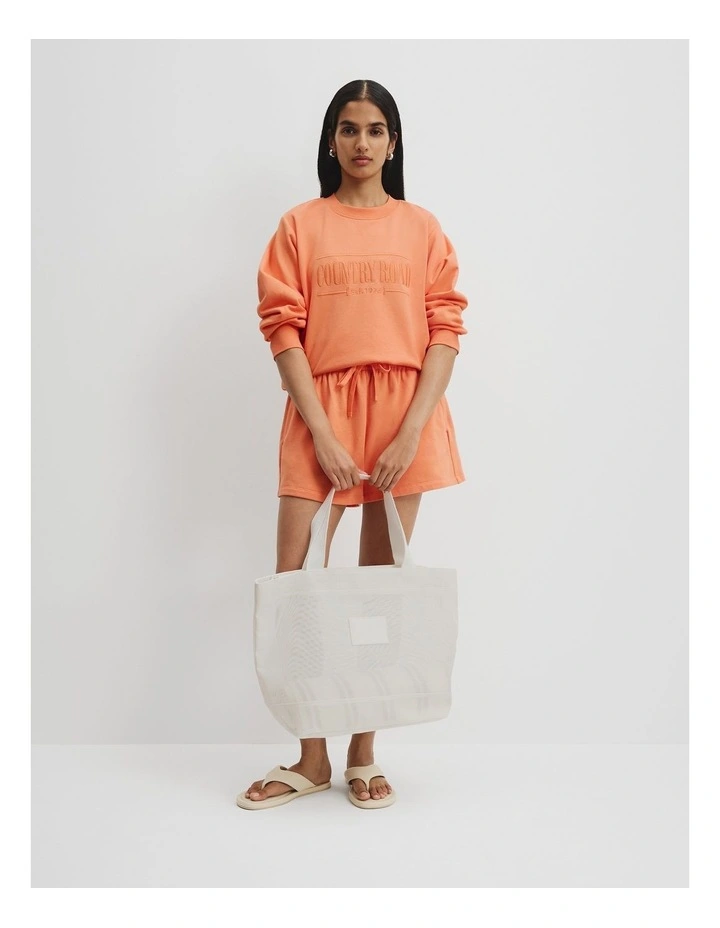 Verified Australian Cotton Heritage Sweat in Melon image 2