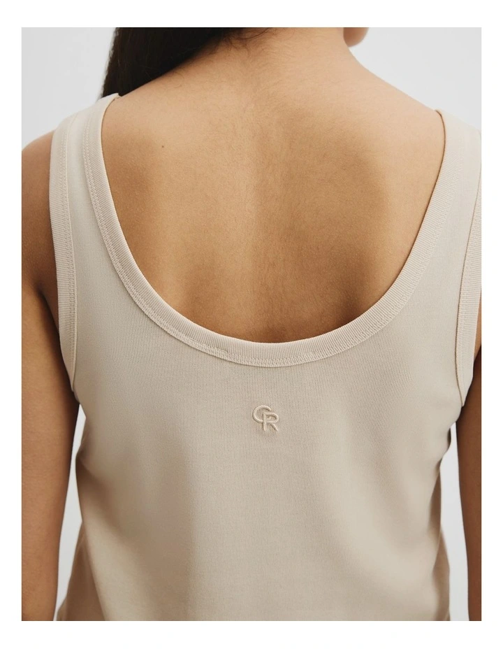 Australian Cotton Crop Tank in Sand image 2