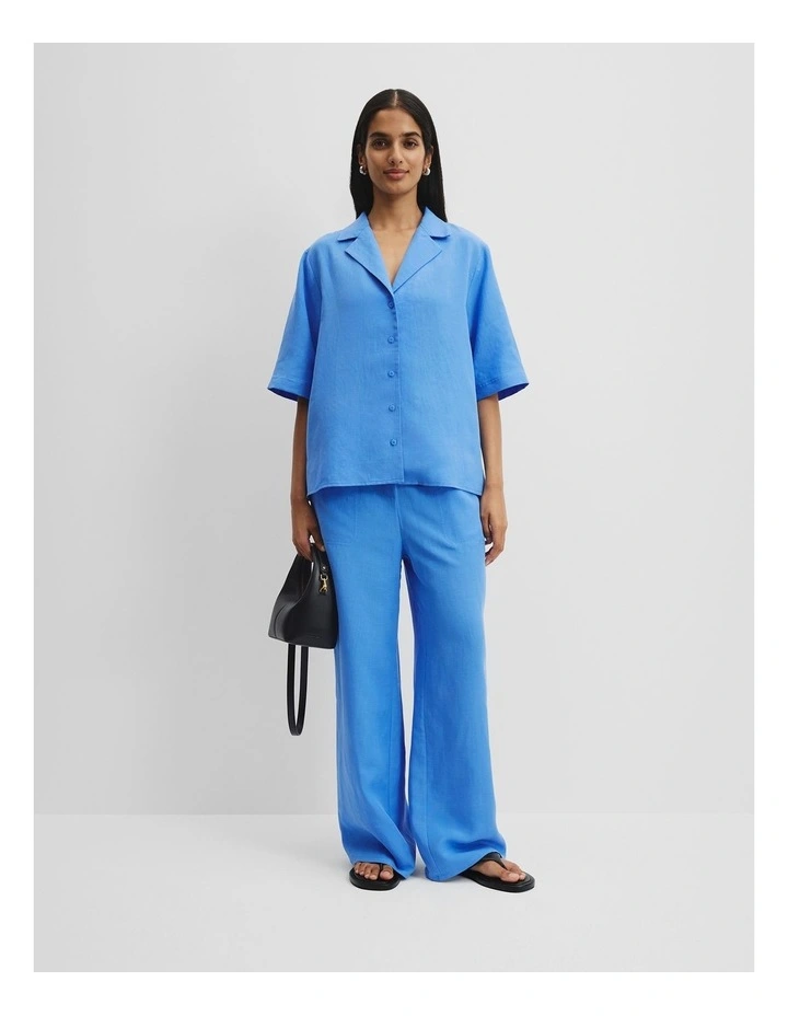 Relaxed Pull-on Pant in Arctic Blue image 1