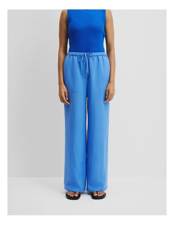 Relaxed Pull-on Pant in Arctic Blue image 2