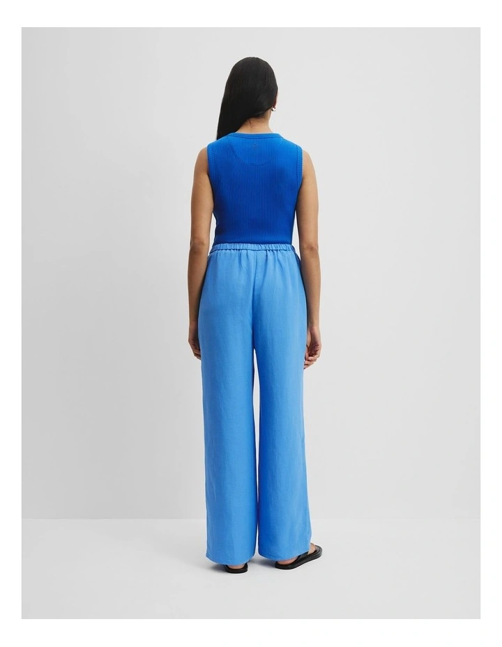 Relaxed Pull-on Pant in Arctic Blue image 4