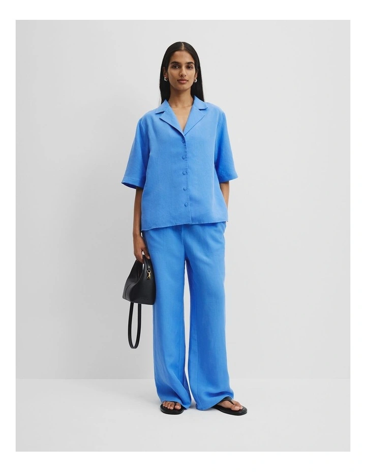 Relaxed Short Sleeve Shirt in Arctic Blue image 2