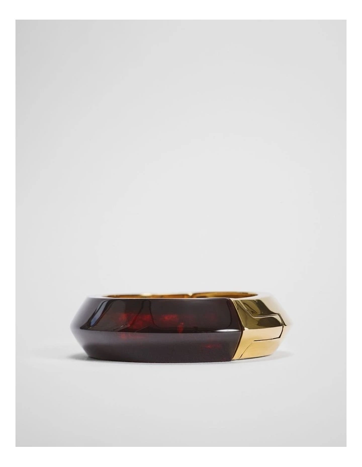 Resin Cuff in Gold image 1