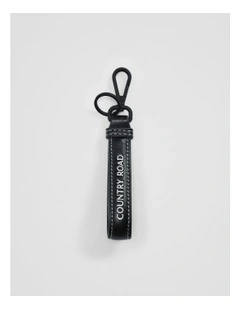 Logo Keyring in Black