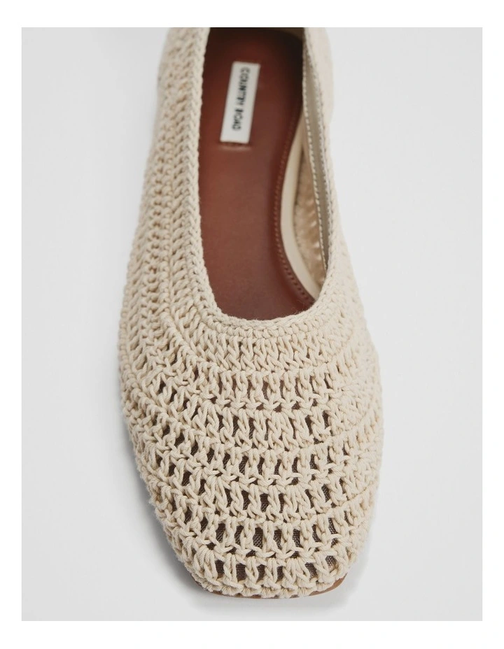 Marian Crochet Ballet in Natural image 4