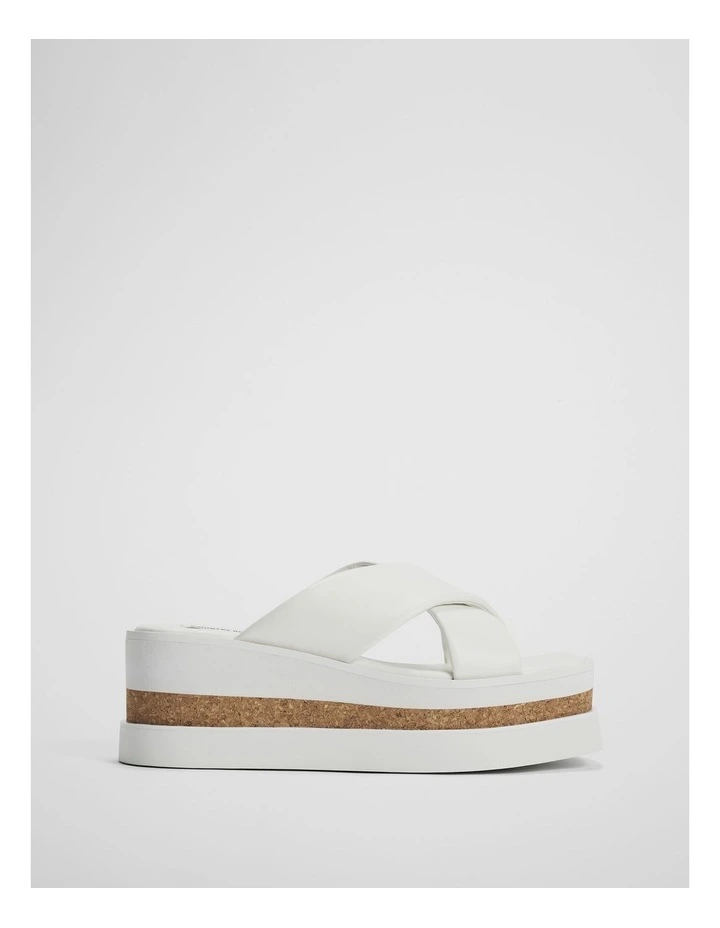 Marlie Flatform in Blanc image 1