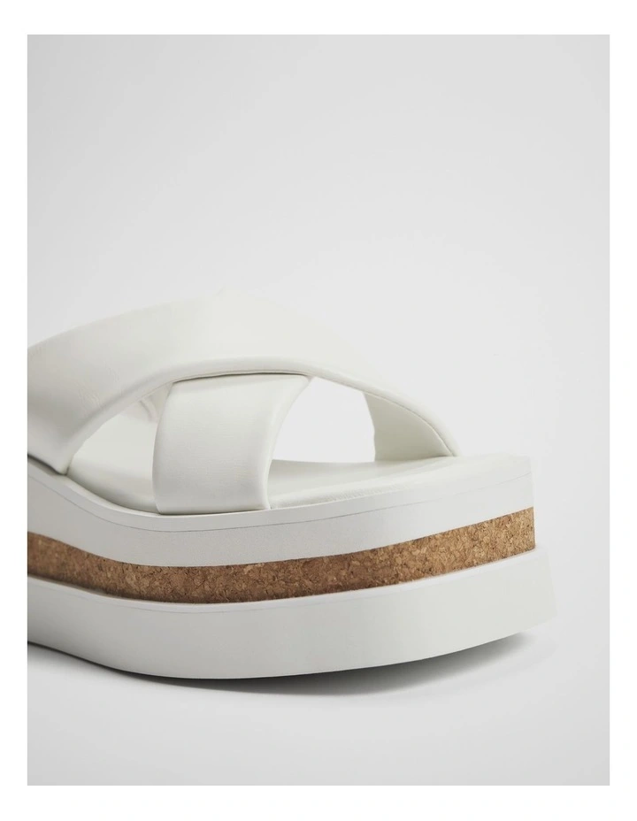Marlie Flatform in Blanc image 4
