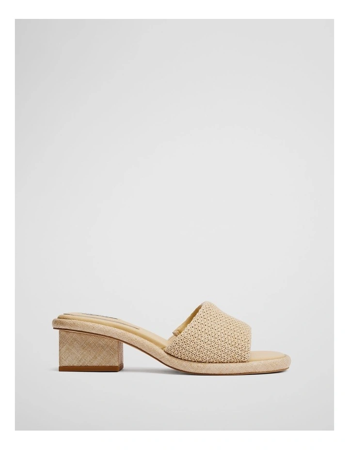 Molly Woven Heel in Natural image 1