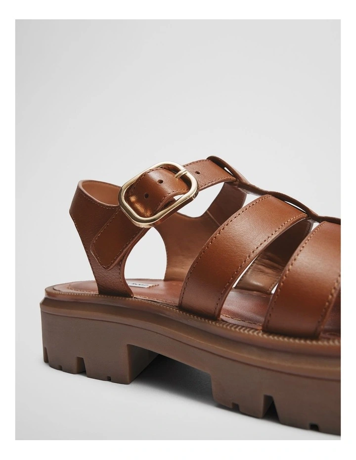 Morgan Sandal in Tan image 3