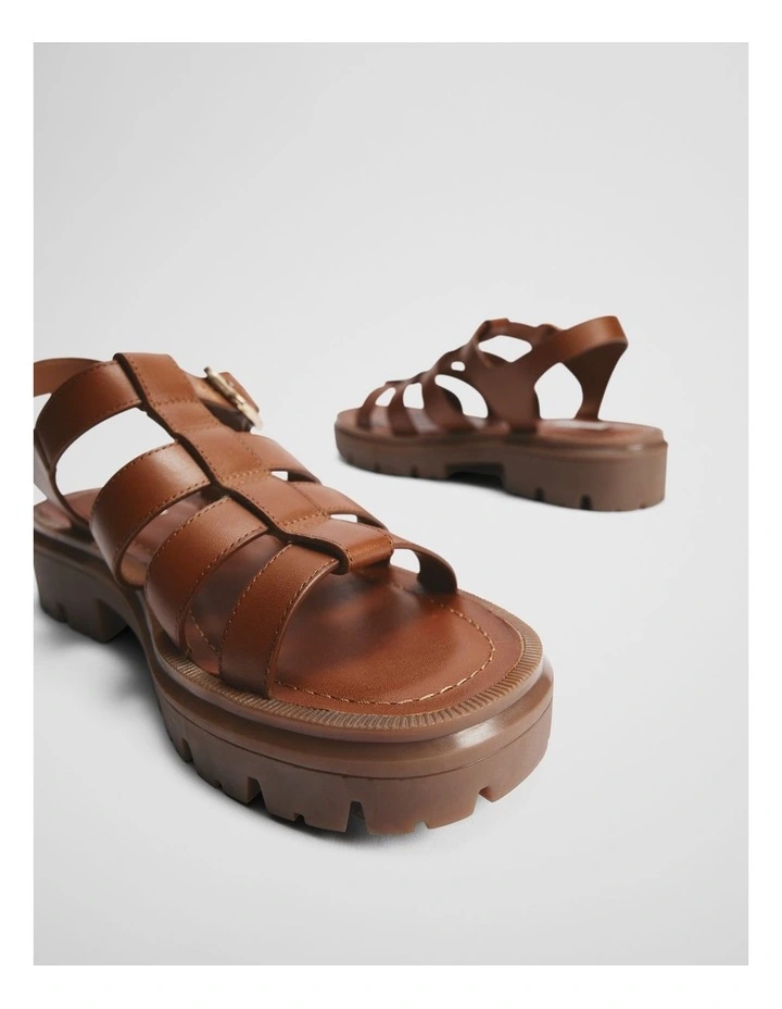 Morgan Sandal in Tan image 4