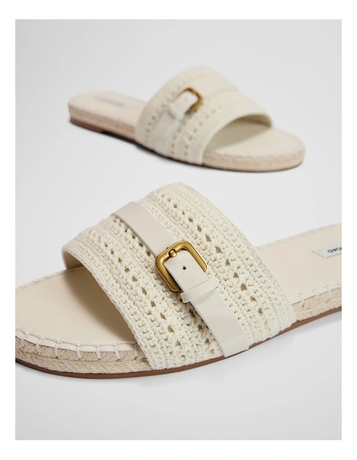 Lucille Slide in Antique White image 3