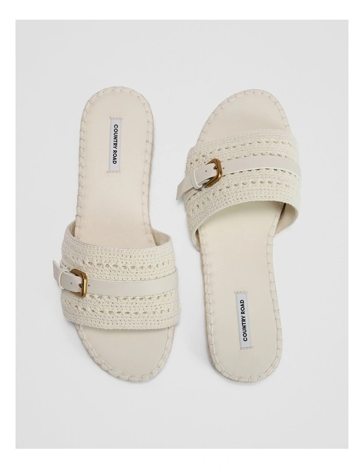Lucille Slide in Antique White image 4