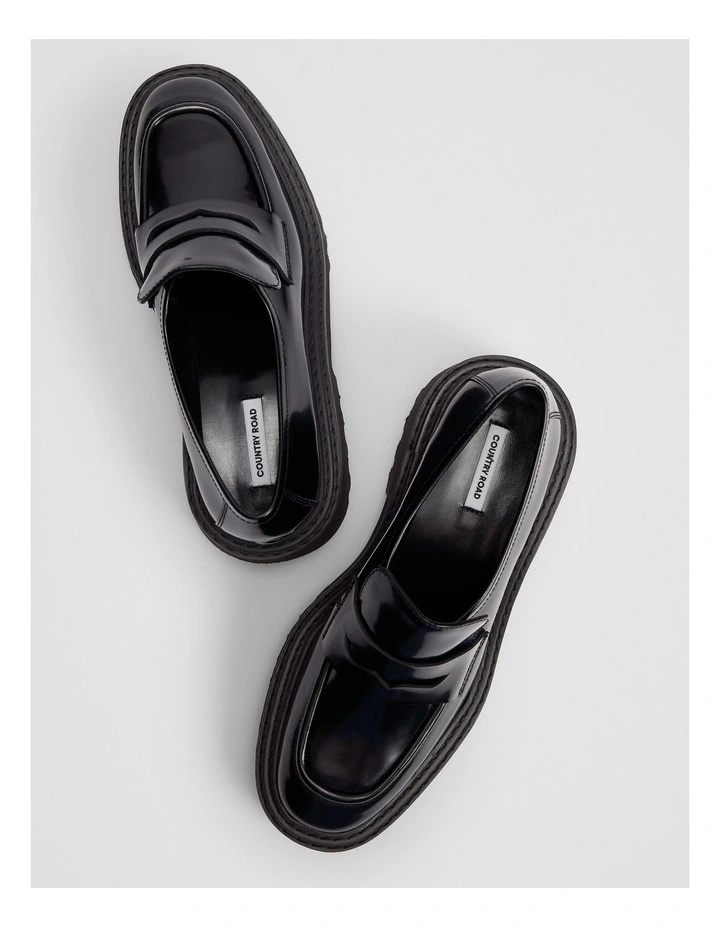Callie Loafer in Black image 3