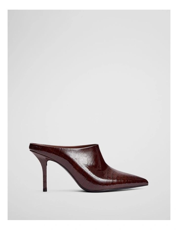 Luna Heel in Mahogany image 1