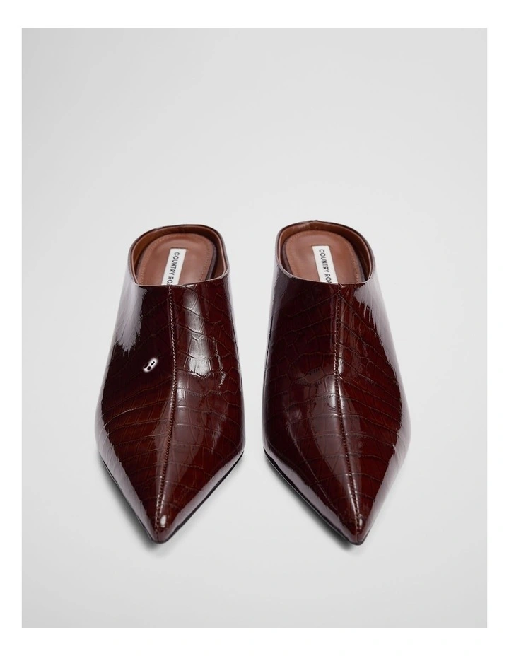 Luna Heel in Mahogany image 3
