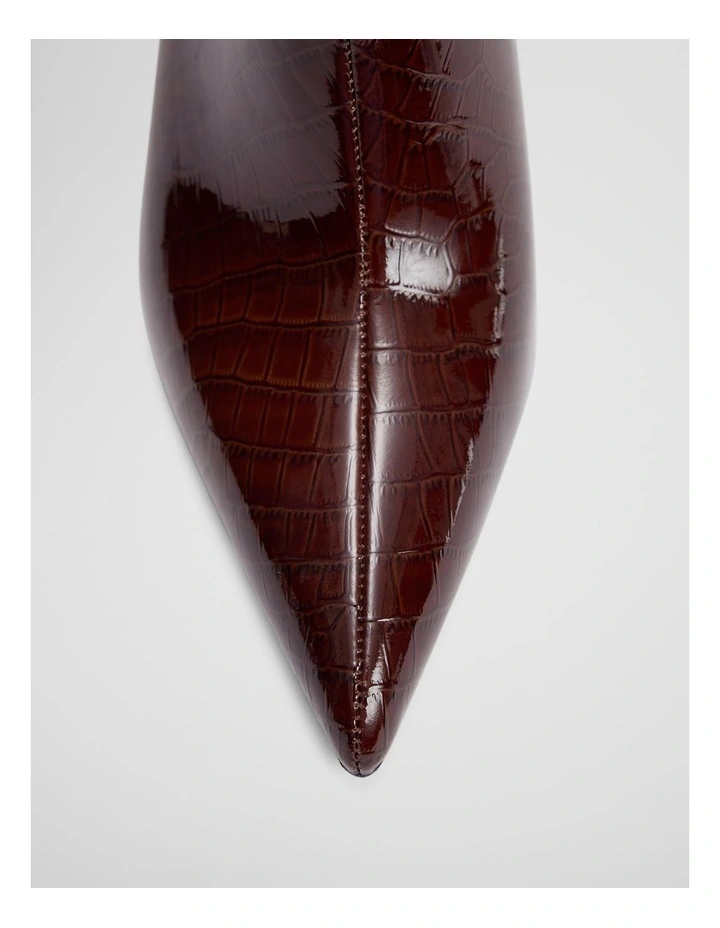 Luna Heel in Mahogany image 4
