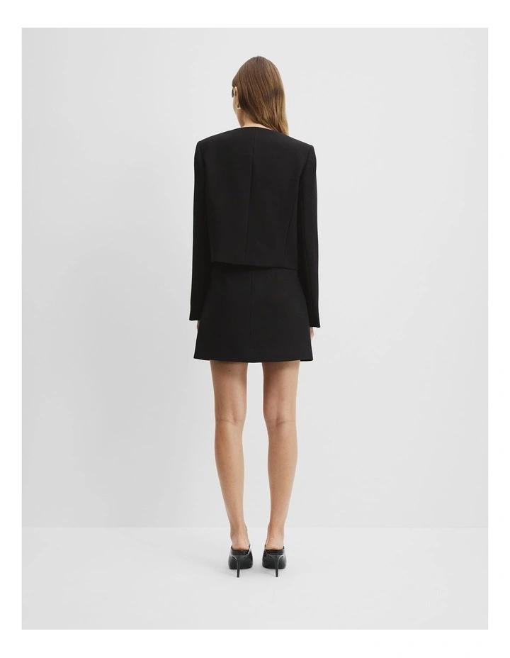 Ladylike Blazer in Black image 4