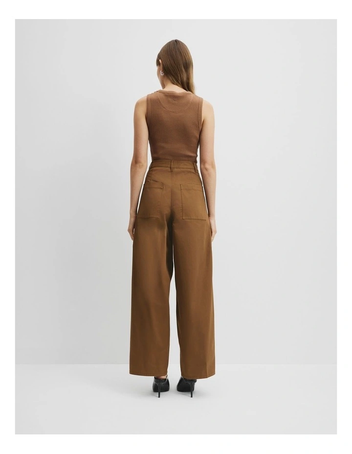 Tapered Drill Pant in Hazelnut image 4