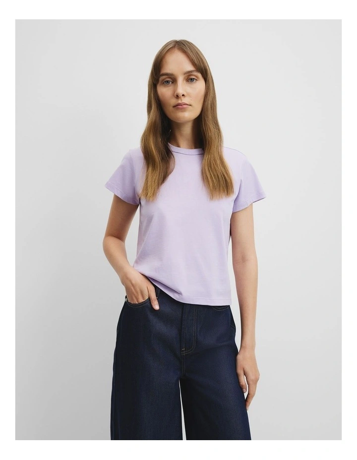 Australian Cotton Baby T-shirt in Heather image 2