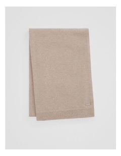 Cashmere Scarf in Sandshell Marle