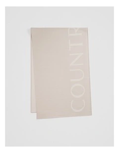 Branded Logo Scarf in Frappe
