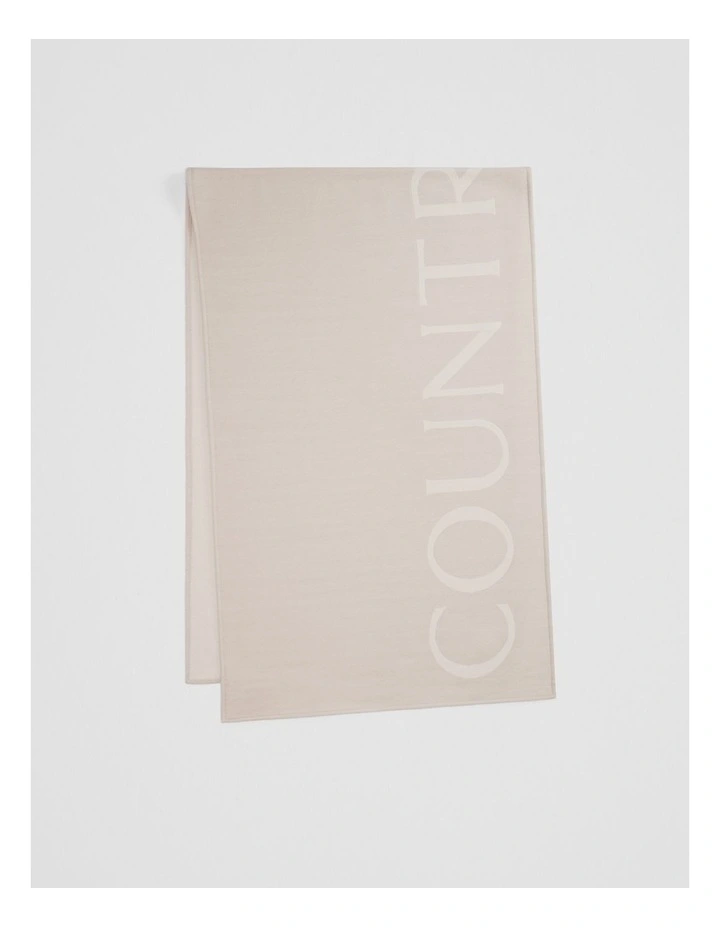 Branded Logo Scarf in Frappe image 1