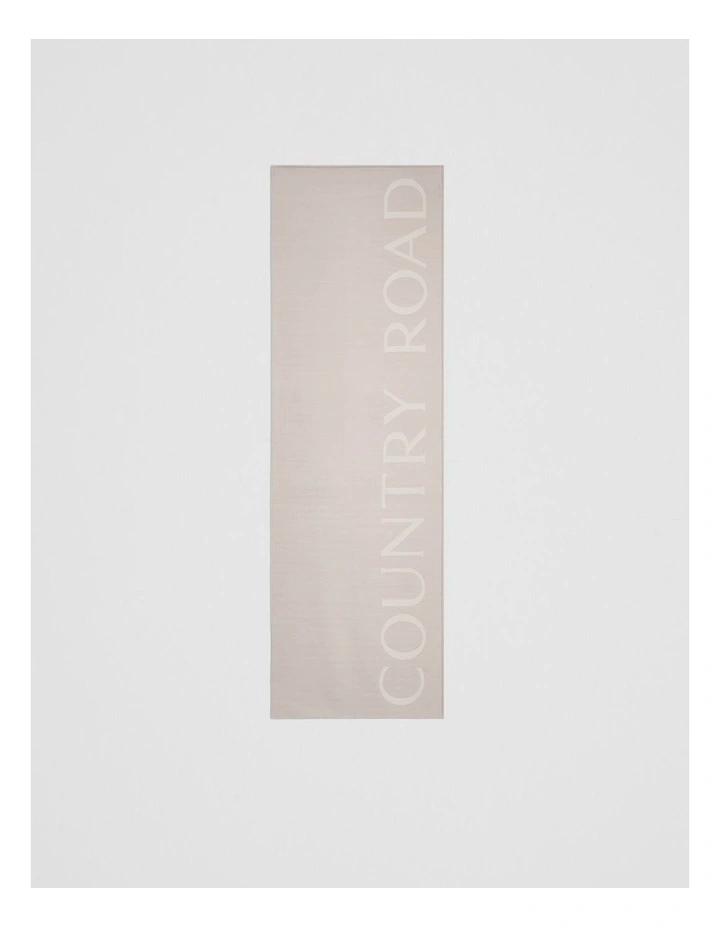 Branded Logo Scarf in Frappe image 4