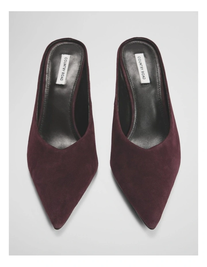 Kyra Heel in Bordeaux image 3