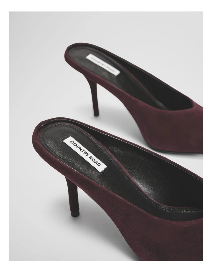 Kyra Heel in Bordeaux image 4