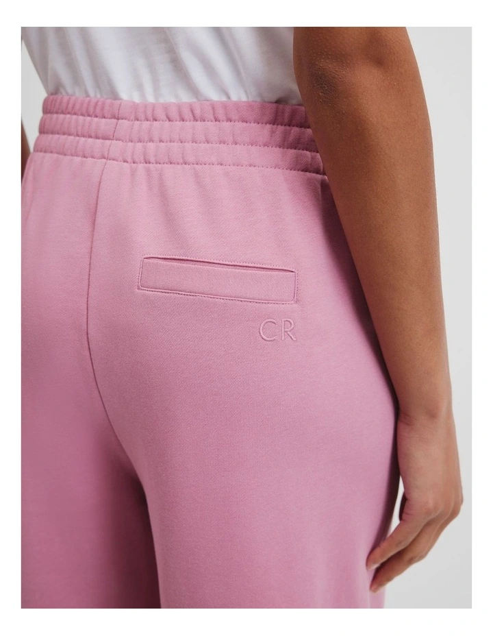 Towards Circularity Track Pant in Dusty Rose image 3