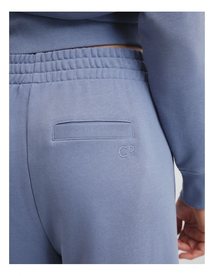 Towards Circularity Track Pant in Steel Blue image 3