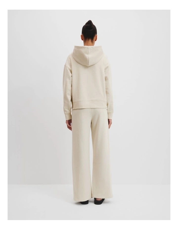 Hooded Sweat in Pebble image 3