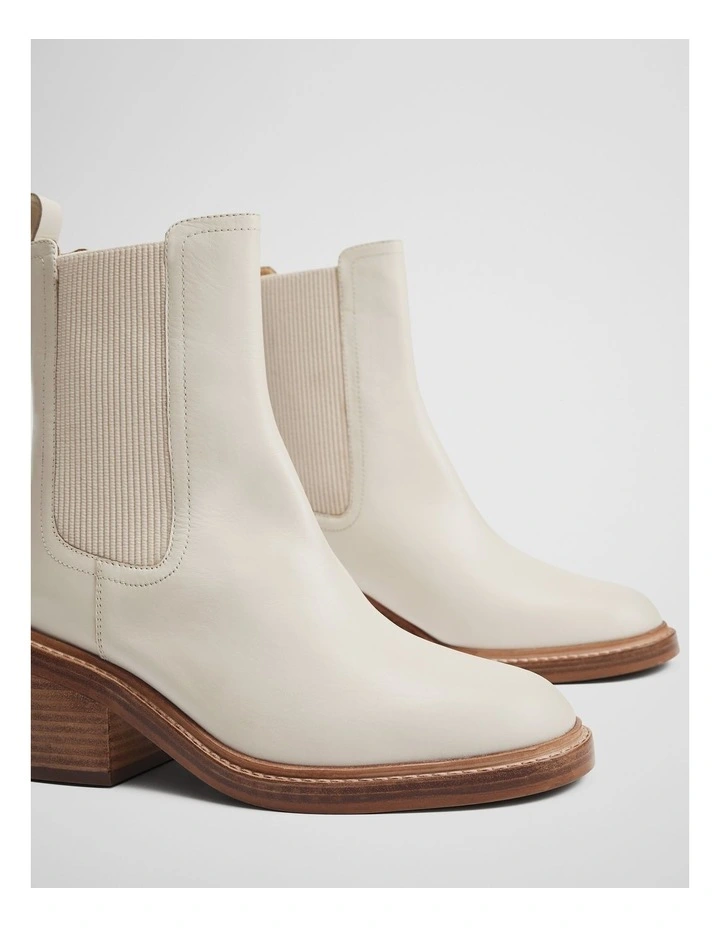 Maddy Boot in Antique White image 4