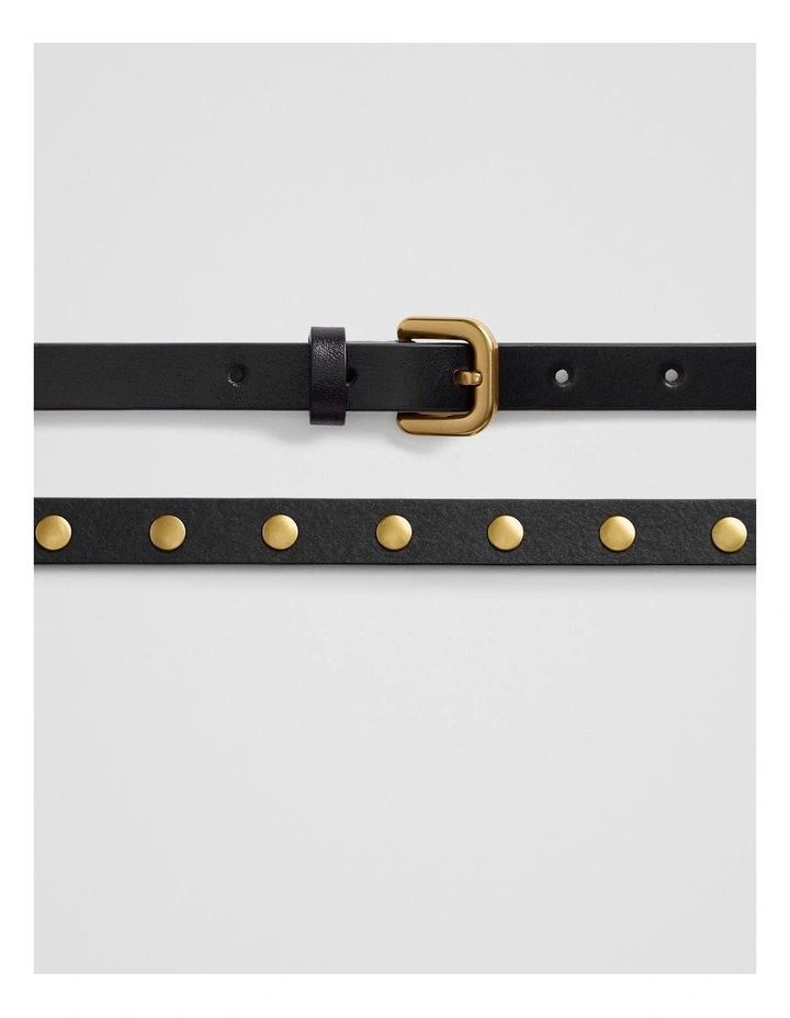 Pippa Belt in Black image 3