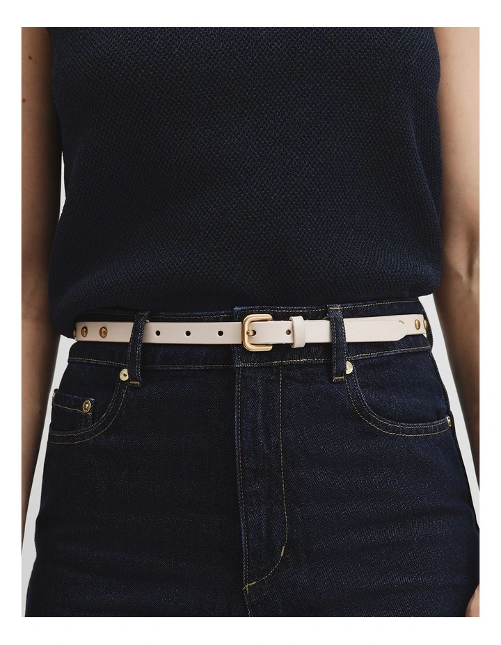 Pippa Belt in Crema image 2