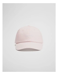 Mini Logo Cap in Ballet Pink