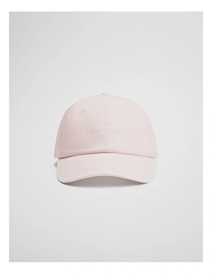 Mini Logo Cap in Ballet Pink image 1