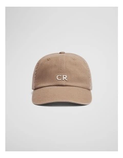 Monogram Cap in Birch