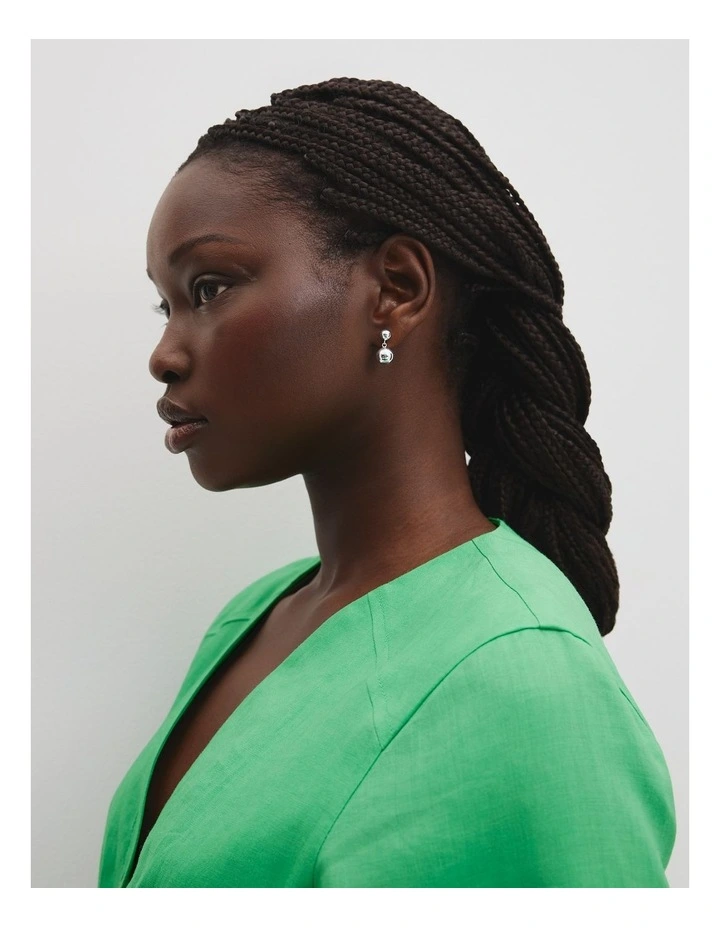 Pippa Earring in Silver image 2