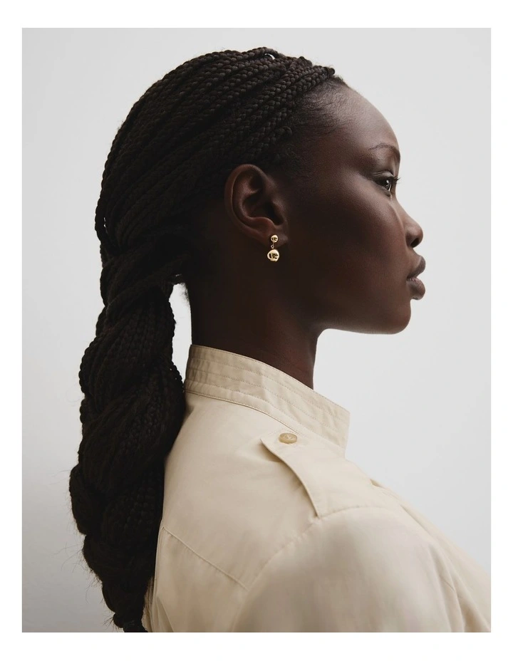 Pippa Earring in Gold image 2