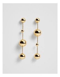 Pippa Drop Earring in Gold