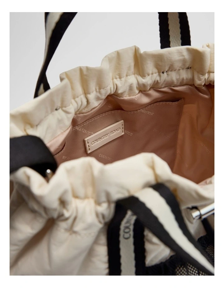 Tori Mini Tote in Oyster image 3