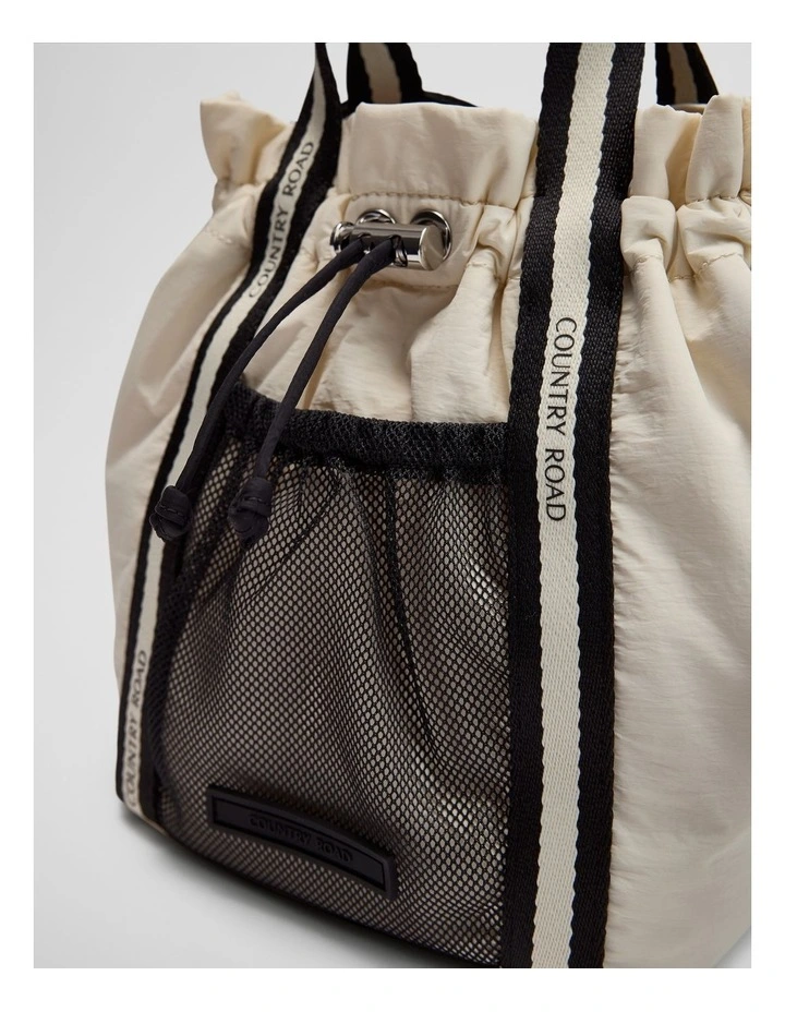 Tori Mini Tote in Oyster image 4