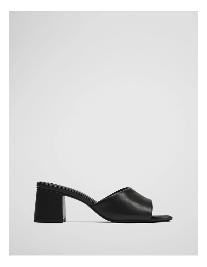 Esther Mid Heel in Black image 1